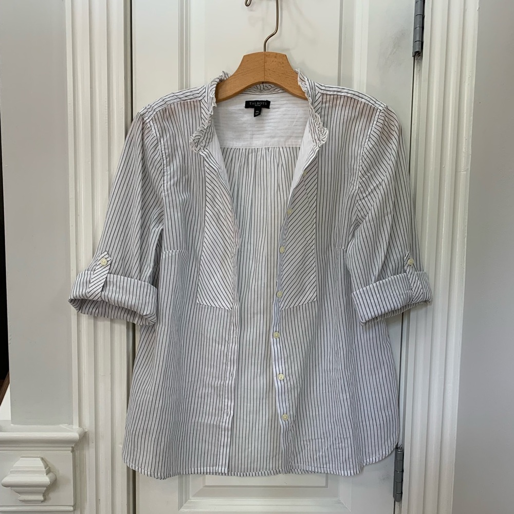 Talbots button up shirt MP NWOT